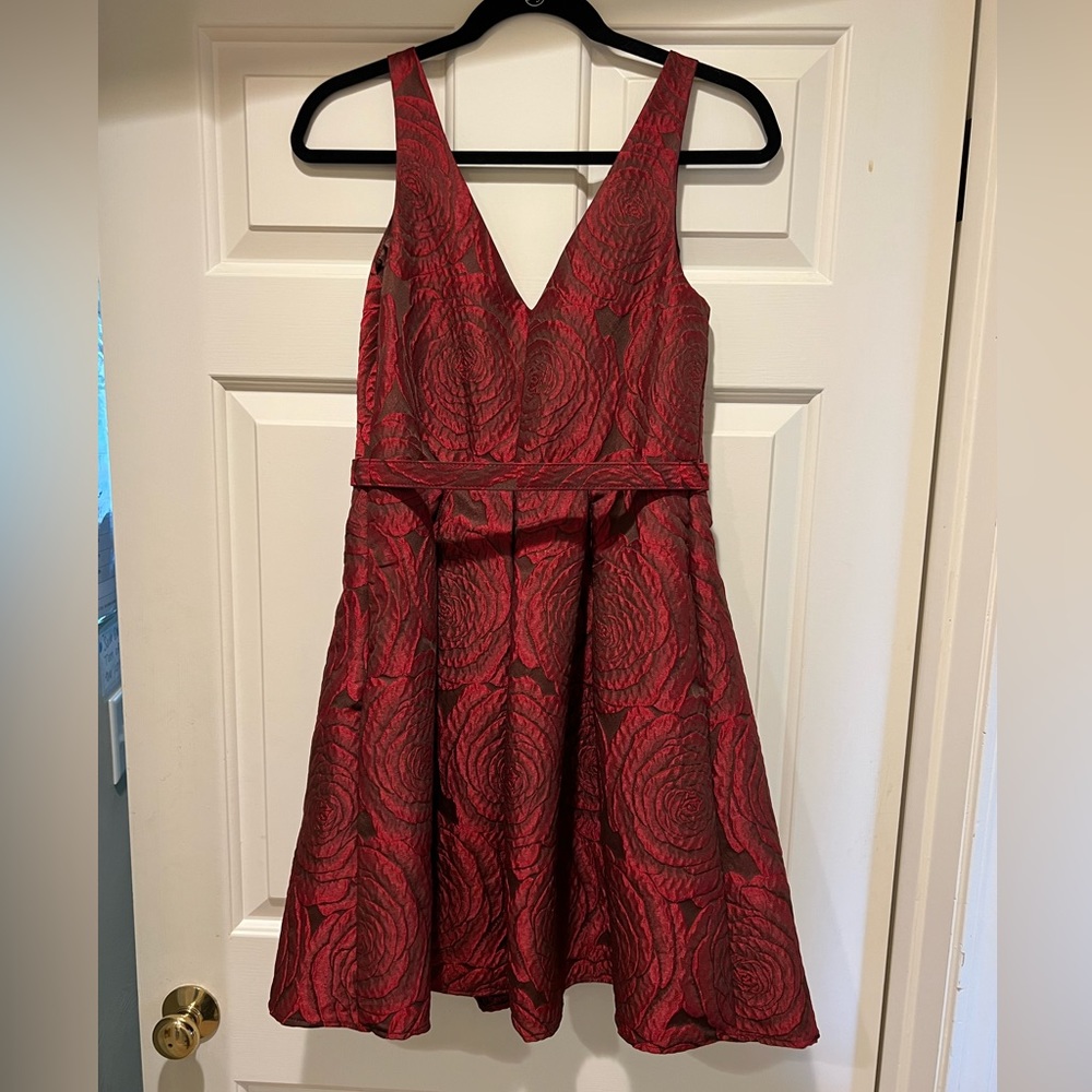 Eva Franco Red Mini Dress